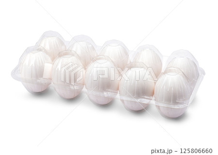 10個入りの卵のパック 125806660