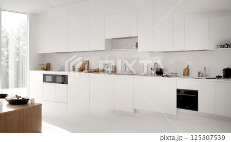 白いキッチン 白いキッチン 125807539