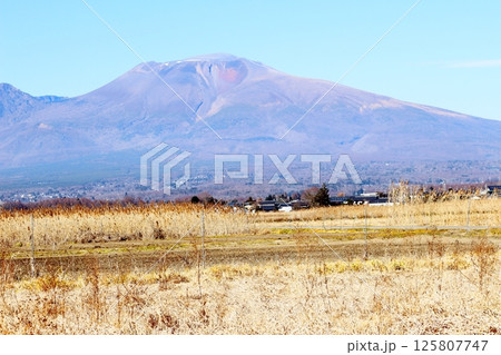 12月の浅間山　　　信州の山々　　　信州の自然　　　信州の風景 125807747