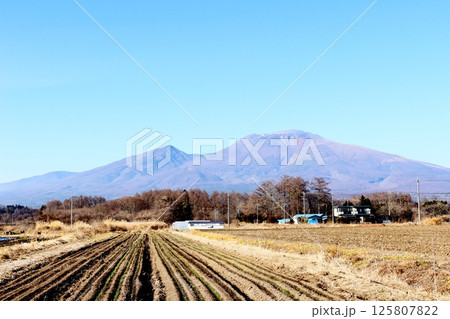 12月の浅間山 信州の山々 信州の自然 信州の風景 12月の浅間山 信州の山々 信州の自然 信州の風景 125807822