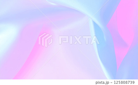 Soft pastel fabric flows gently in shades of pink and blue, creating luminous and dreamy background. delicate texture evokes sense of calm and serenity Soft pastel fabric flows gently in shades of pink and blue, creating luminous and dreamy background. delicate texture evokes sense of calm and serenity 125808739