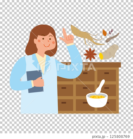 Chinese herbal medicine and women 125808769