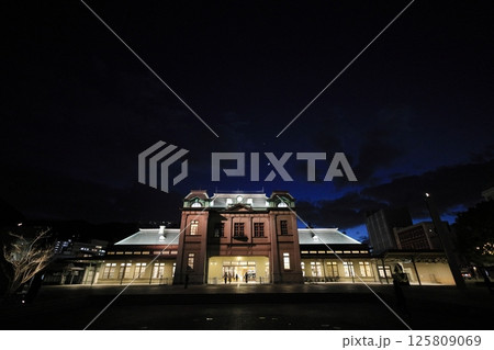 門司港駅 (夜景) (福岡) 門司港駅 (夜景) (福岡) 125809069