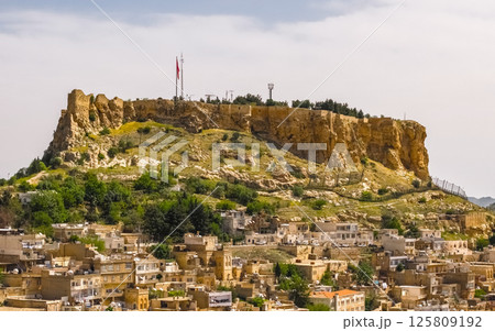 Aerial view of Mardin Castle Aerial view of Mardin Castle 125809192