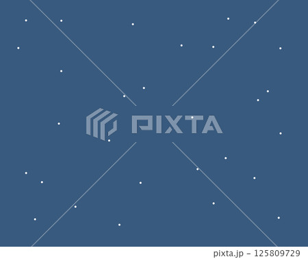 シンプルな星空背景 シンプルな星空背景 125809729
