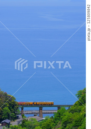 予讃線の絶景を行く伊予灘ものがたり 予讃線の絶景を行く伊予灘ものがたり 125809842