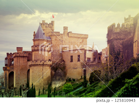 old medieval castle 125810943