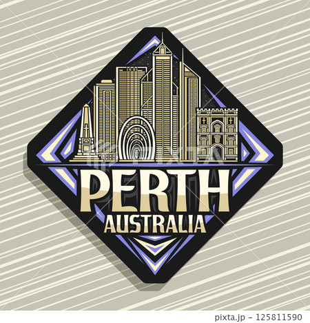 Vector logo for Perth 125811590