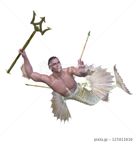 男性人魚 125811616