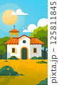 Sunny Day at the Church 125811845