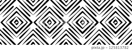 Black geometric rhombuses. Black geometric rhombuses. 125813782