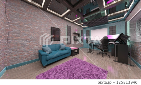 レコーディングスタジオ 125813940