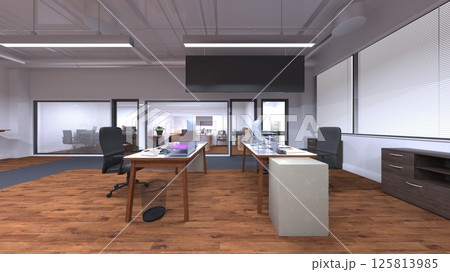 オフィス空間 オフィス空間 125813985