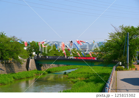 こいのぼり流し　金沢市横川 125815302