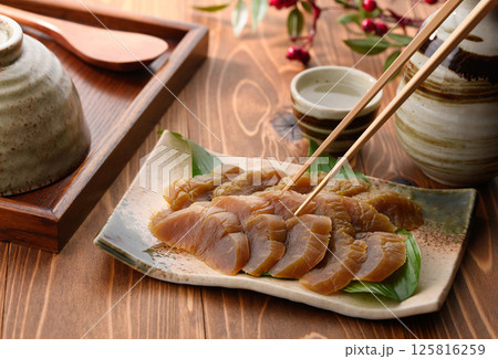 奈良漬けと日本酒 125816259