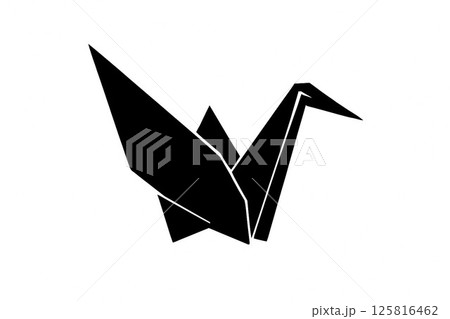 折り鶴の静かな祈り 125816462