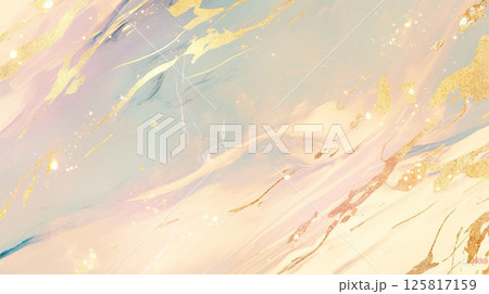 アルコールインクアート 地層アート 水彩 テクスチャ 背景素材 | Alcohol Ink Art 125817159