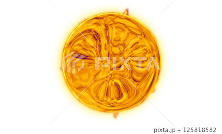 宇宙・燃え盛る恒星(背景が透明のアルファ素材です・動画もあります) 宇宙・燃え盛る恒星(背景が透明のアルファ素材です・動画もあります) 125818582