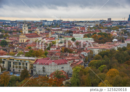 バルト三国のリトアニアの風景 バルト三国のリトアニアの風景 125820018