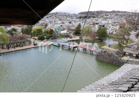 松本城 大天守からの風景（長野県 松本市） 125820925