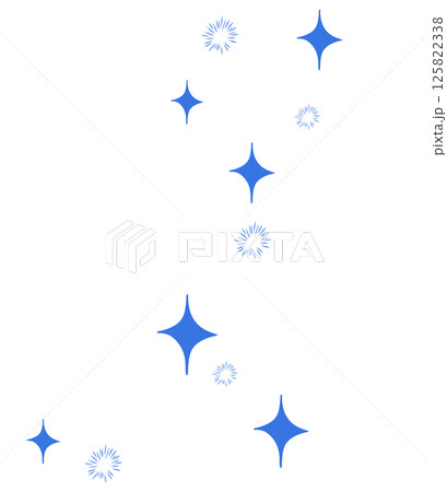 青いキラキラ輝く綺麗なテクスチャ背景 青いキラキラ輝く綺麗なテクスチャ背景 125822338