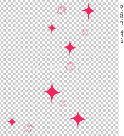 ピンクのキラキラ輝く綺麗なテクスチャ背景 125822342