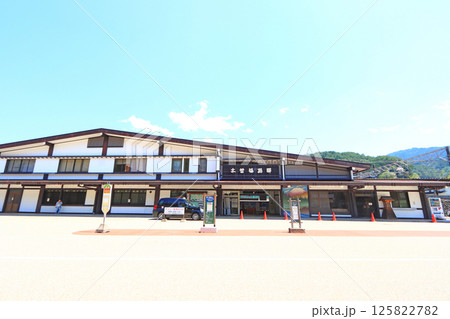 長野県木曽郡木曽町、木曽福島駅の風景 125822782