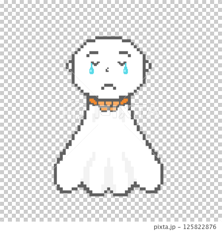 哭泣的僧侶_像素藝術 125822876