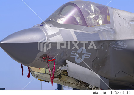 山口県岩国基地のF-35戦闘機 125823130