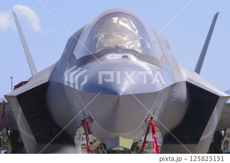 山口県岩国基地のF-35戦闘機 125823131