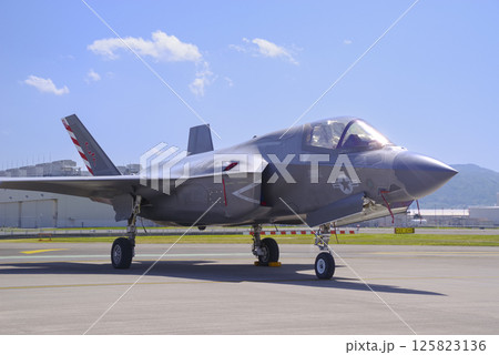 山口県岩国基地のF-35戦闘機 山口県岩国基地のF-35戦闘機 125823136
