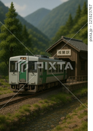 無人駅 125823767