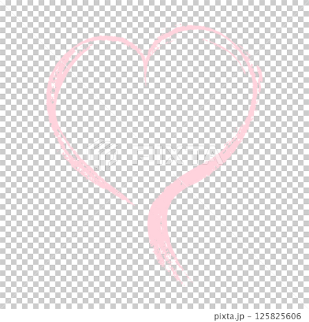 簡單的心型手繪插畫,白色透明背景,淡粉紅色櫻花,向量圖,png 簡單的心型手繪插畫,白色透明背景,淡粉紅色櫻花,向量圖,png 125825606