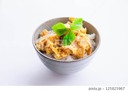 鶏天とじ丼 125825967