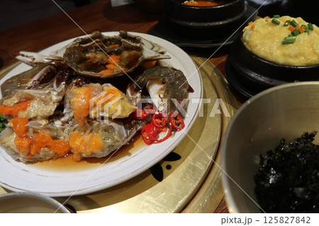 韓国料理カンジャンケジャン 125827842