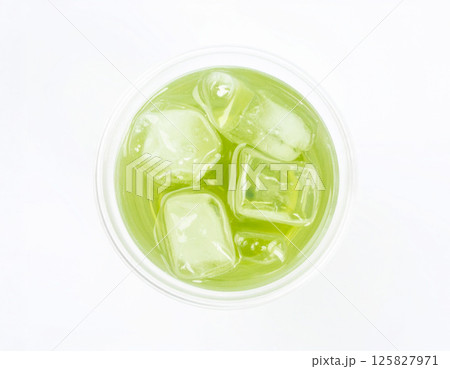 冷たい緑茶 冷たい緑茶 125827971