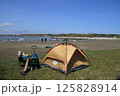 銚子市　名洗海岸　屏風ヶ浦　テント 125828914