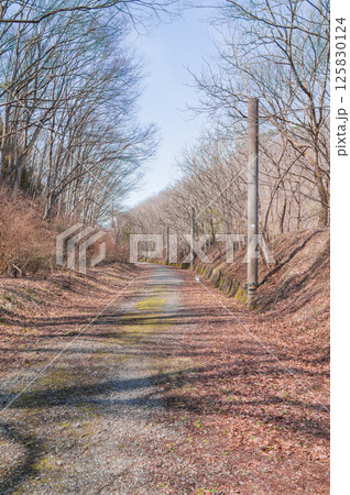 【旧国鉄篠ノ井線】廃線敷遊歩道【安曇野市明科】 【旧国鉄篠ノ井線】廃線敷遊歩道【安曇野市明科】 125830124