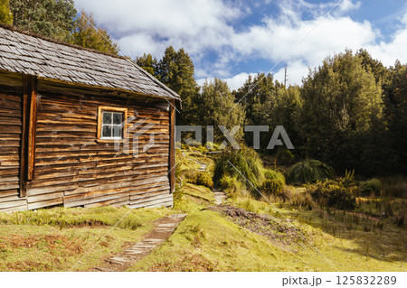 Du Cain Hut in Tasmania Australia Du Cain Hut in Tasmania Australia 125832289