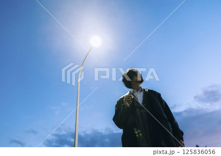 新郎のシングルショット 125836056