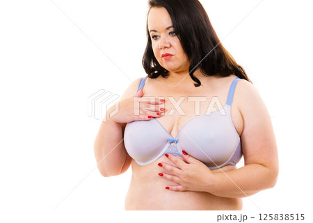 Fat woman big breast wearing bra Fat woman big breast wearing bra 125838515