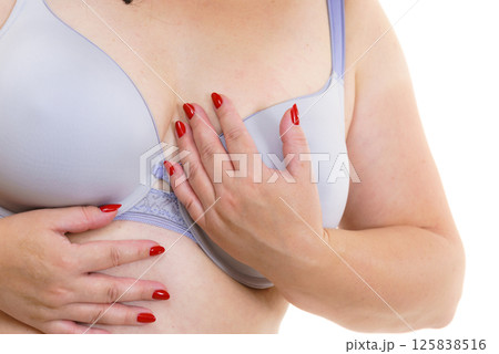 Fat woman big breast wearing bra Fat woman big breast wearing bra 125838516