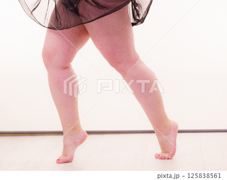 Fat woman legs only Fat woman legs only 125838561