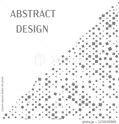 Abstract geometric design. template for a cover, book, poster, banner. The idea of interior design, prints and decorations. Creative design layout 125838969