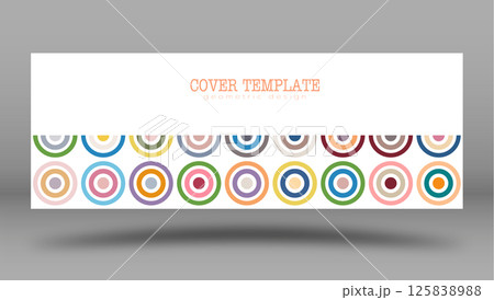 Multicolored circles. Layout for background, cover, screensaver, website and creative idea. The idea of interior design, corporate style and decorative creativity Multicolored circles. Layout for background, cover, screensaver, website and creative idea. The idea of interior design, corporate style and decorative creativity 125838988