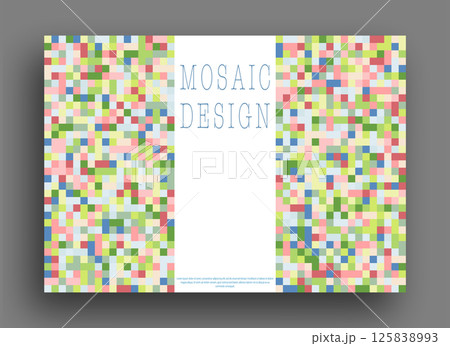 A template of colored pixels for the background, cover, screensaver, website and creative idea. Layout for interior ideas, corporate style A template of colored pixels for the background, cover, screensaver, website and creative idea. Layout for interior ideas, corporate style 125838993