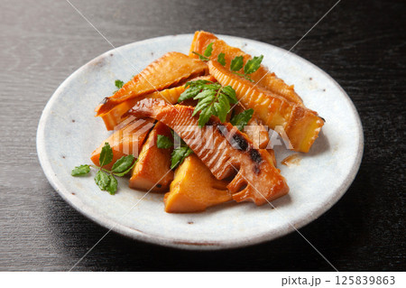 筍のバター醤油焼き 筍のバター醤油焼き 125839863