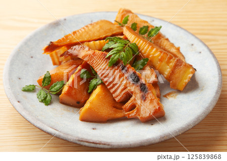 筍のバター醤油焼き 125839868