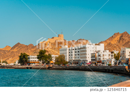 Muscat, capital of Oman. Arabian Peninsula. High quality photo 125840715