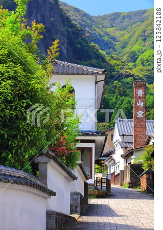 【佐賀県】快晴の伊万里鍋島焼 大川内山の町並み（藩窯坂） 125842188